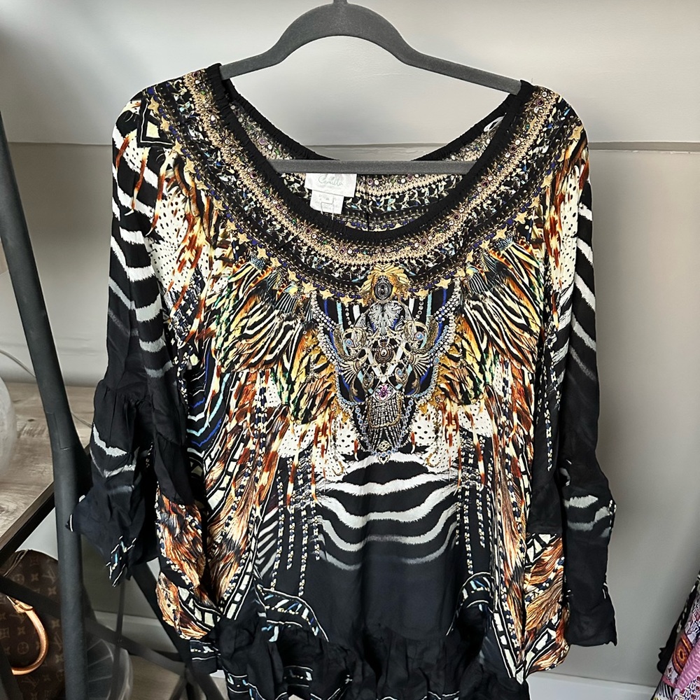 CAMILLA Dress. Lost Paradise. Australian Hand Made. NWT. Beautiful Dress! Size M